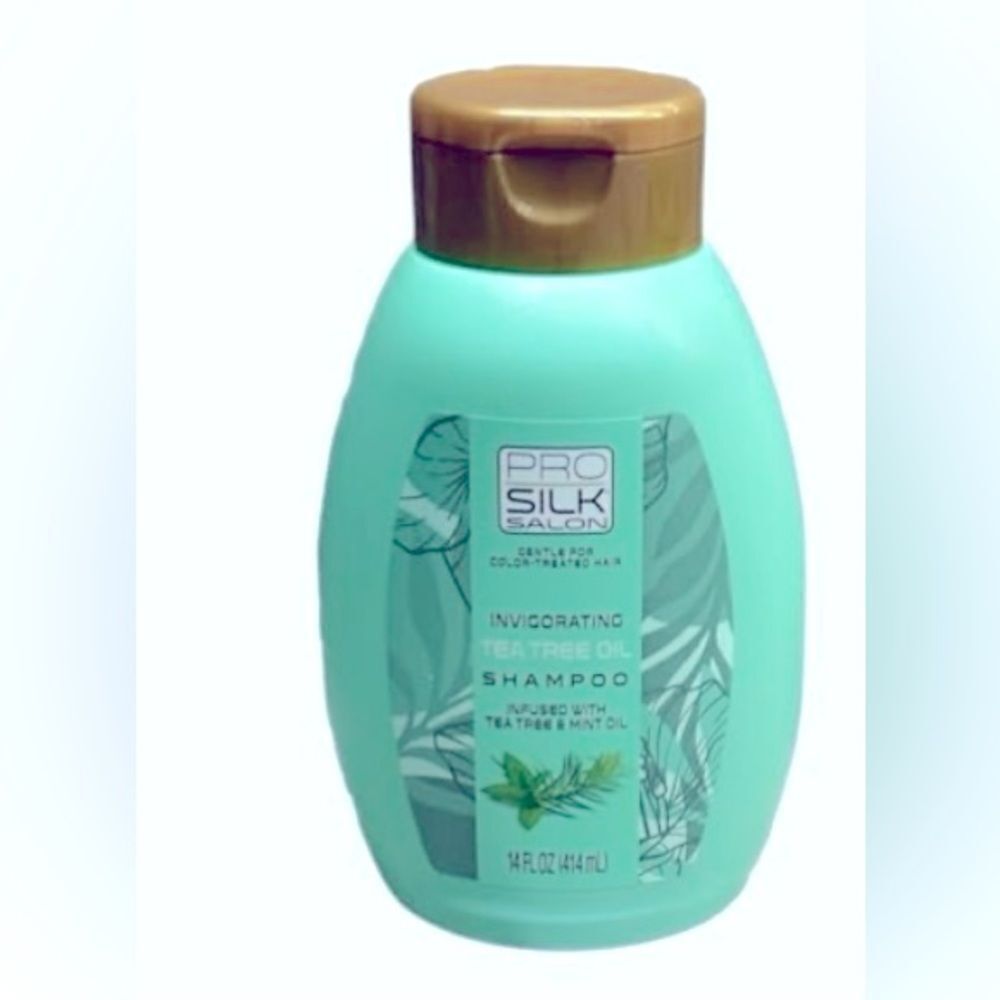 🛍️ Pro Silk Salon Invigorating Tea Tree Oil Shampoo 14Fl OZ(414 ml)💥